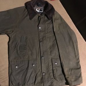 Barbour Classic Bedale coat with pin